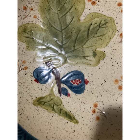 WILLIAMS-SONOMA Pasta Large Bowl "FIG"9.5’ Vintage, Crafted In Italy -2011 - Picture 11 of 15